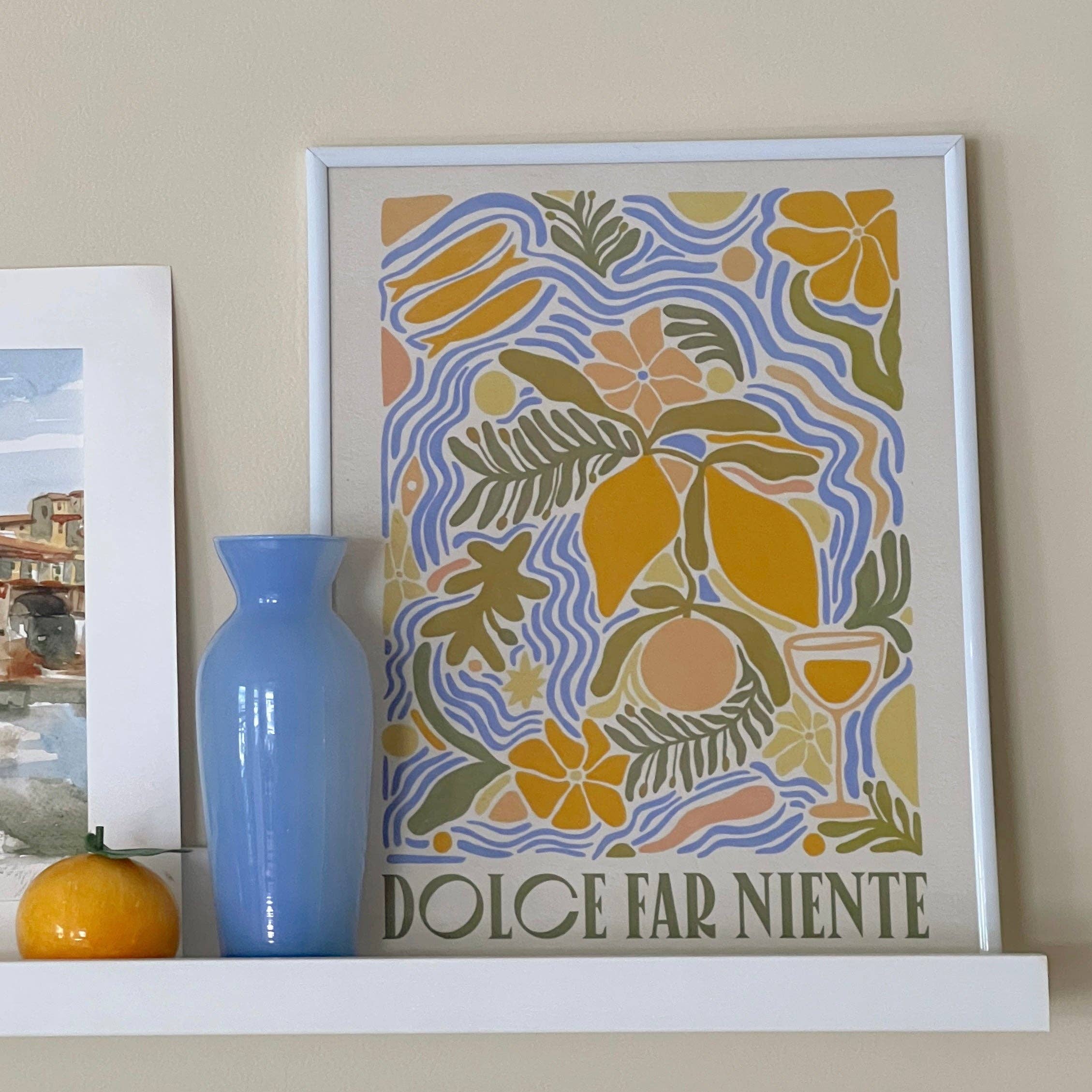 Dolce Far Niente Art Print - P I C N I C 