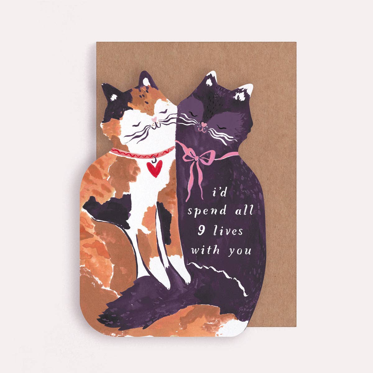 Nine Lives Cats Card - P I C N I C