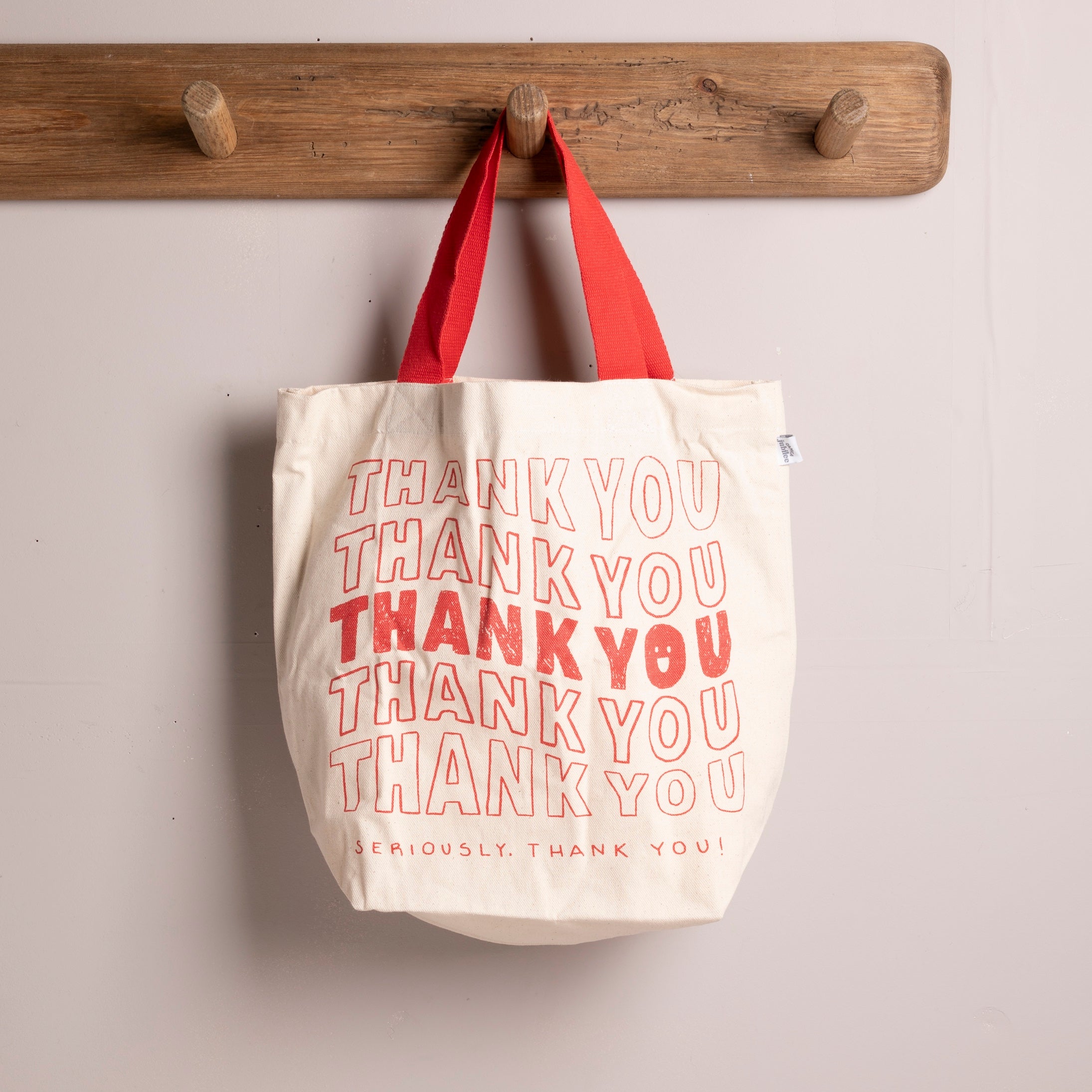 Thank You Pocket Bag Tote - P I C N I C