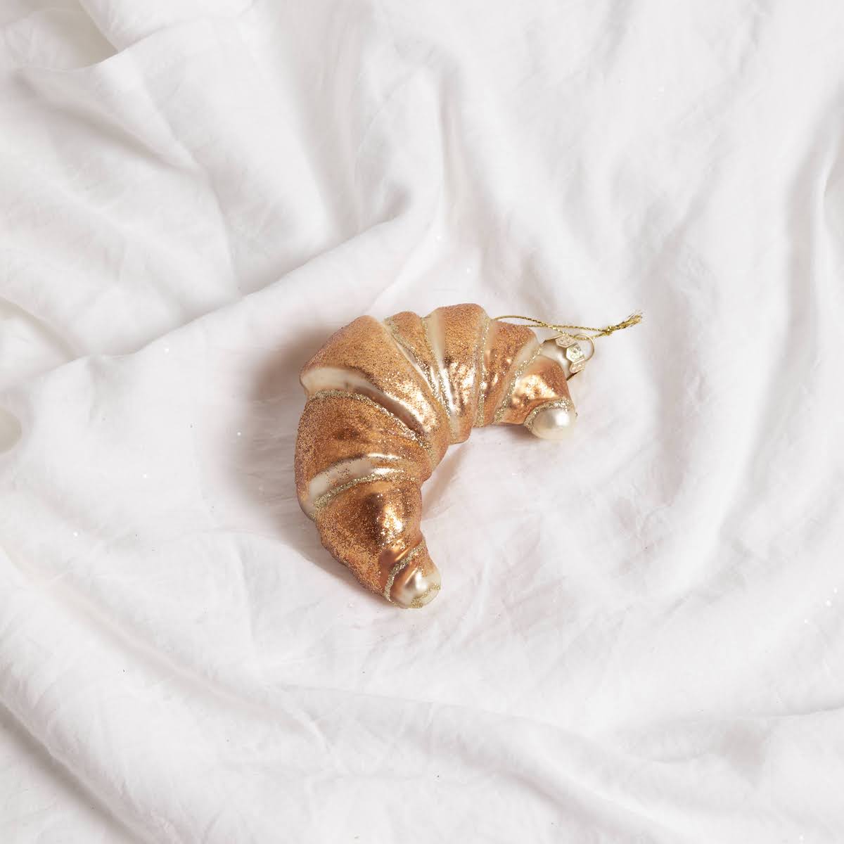 Glass Croissant Ornament - P I C N I C 