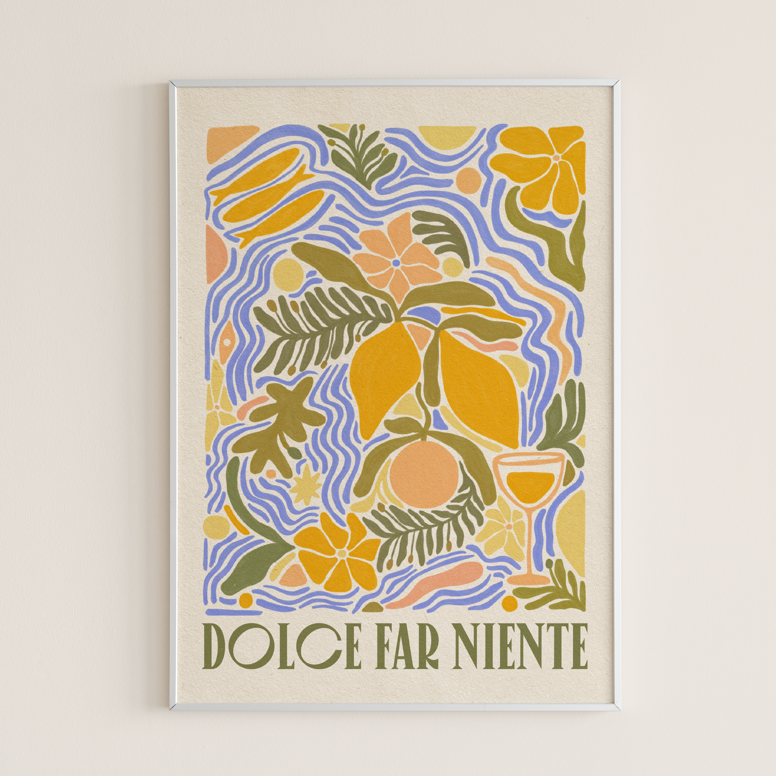 Dolce Far Niente Art Print - P I C N I C 