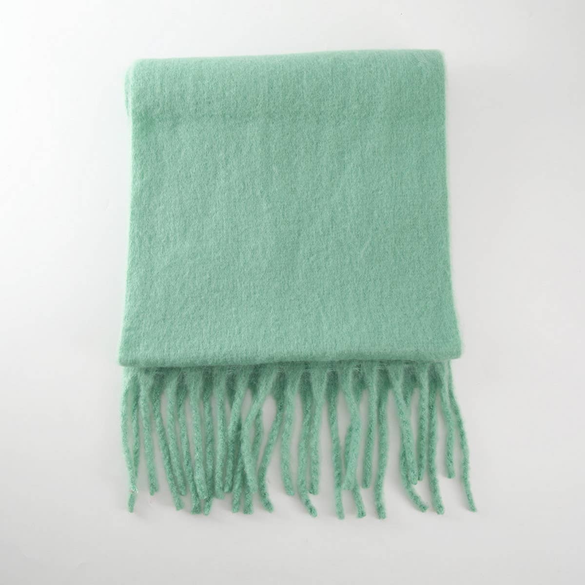 Solid Bright Cozy Winter Wraparound Scarf - P I C N I C 