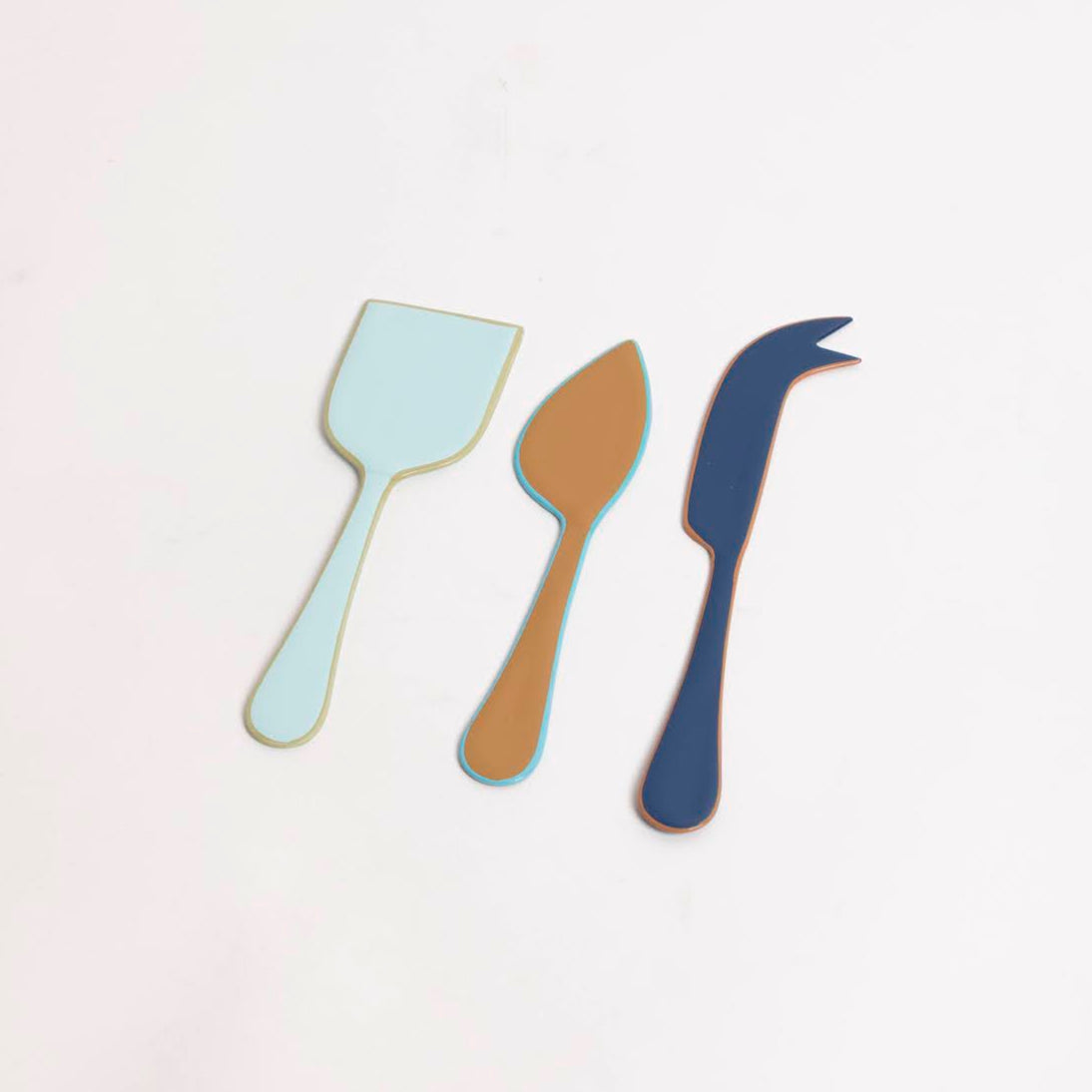 Cool Enamel Cheese Utensil Set - P I C N I C