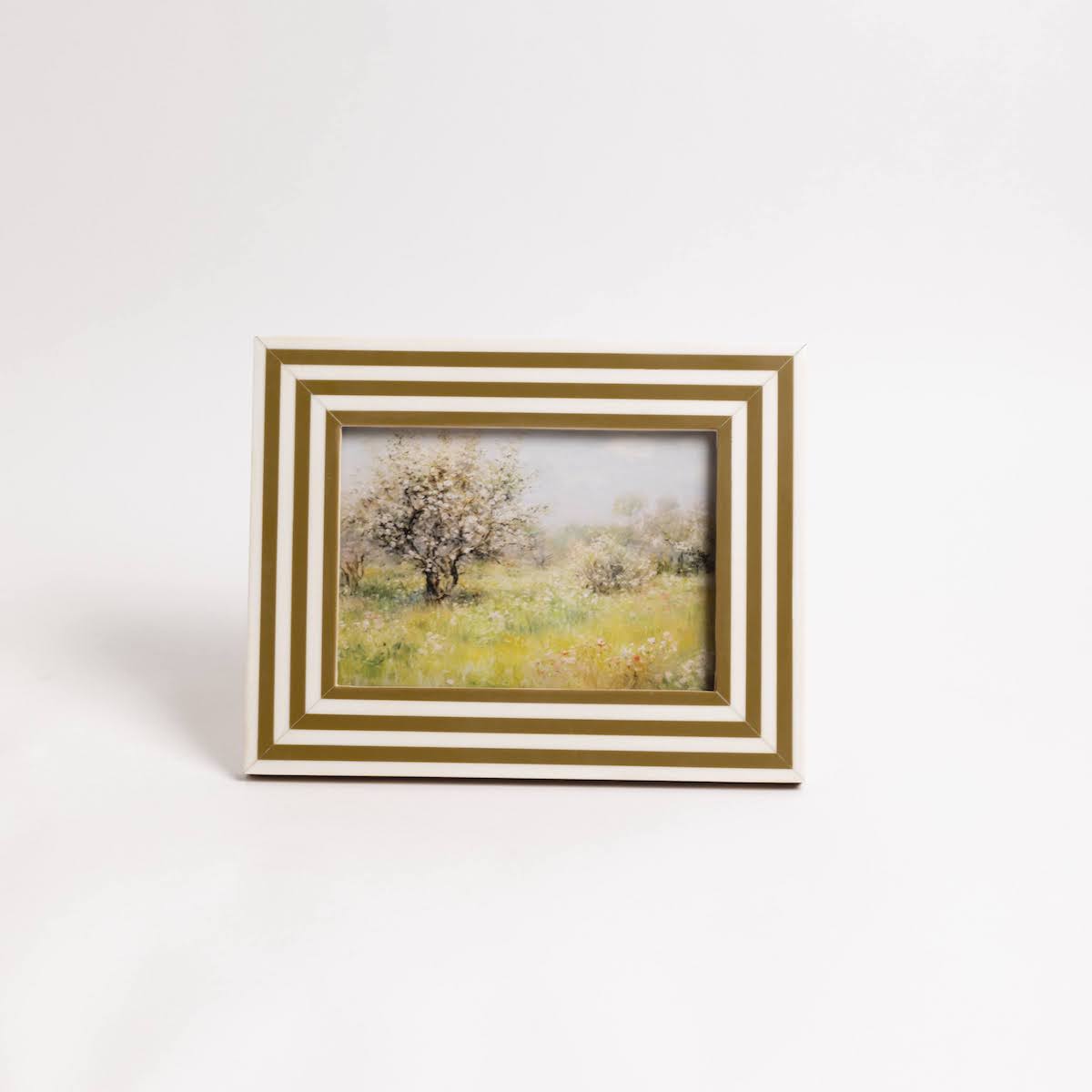 Jaipur Inlaid Striped Frame - P I C N I C