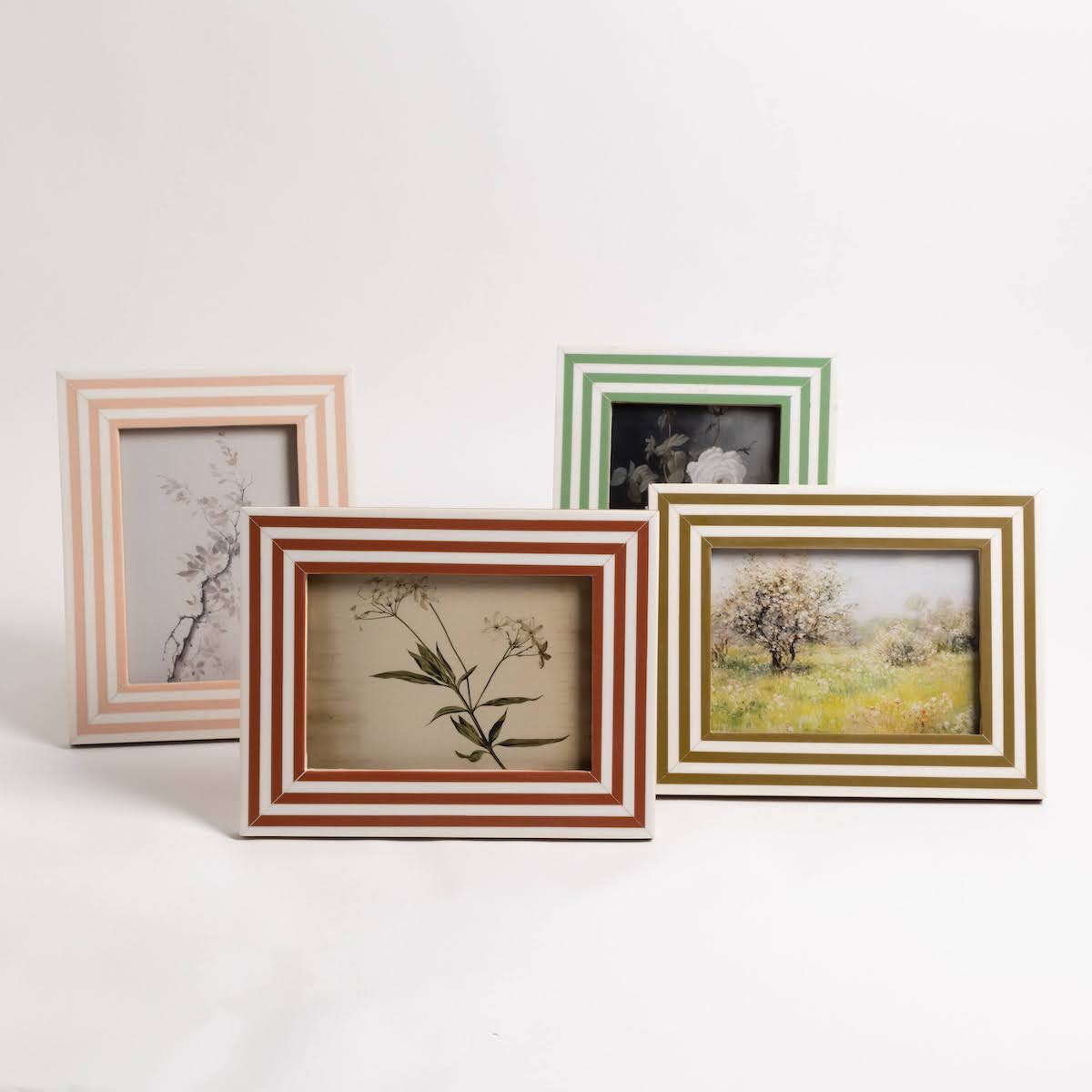 Jaipur Inlaid Striped Frame - P I C N I C