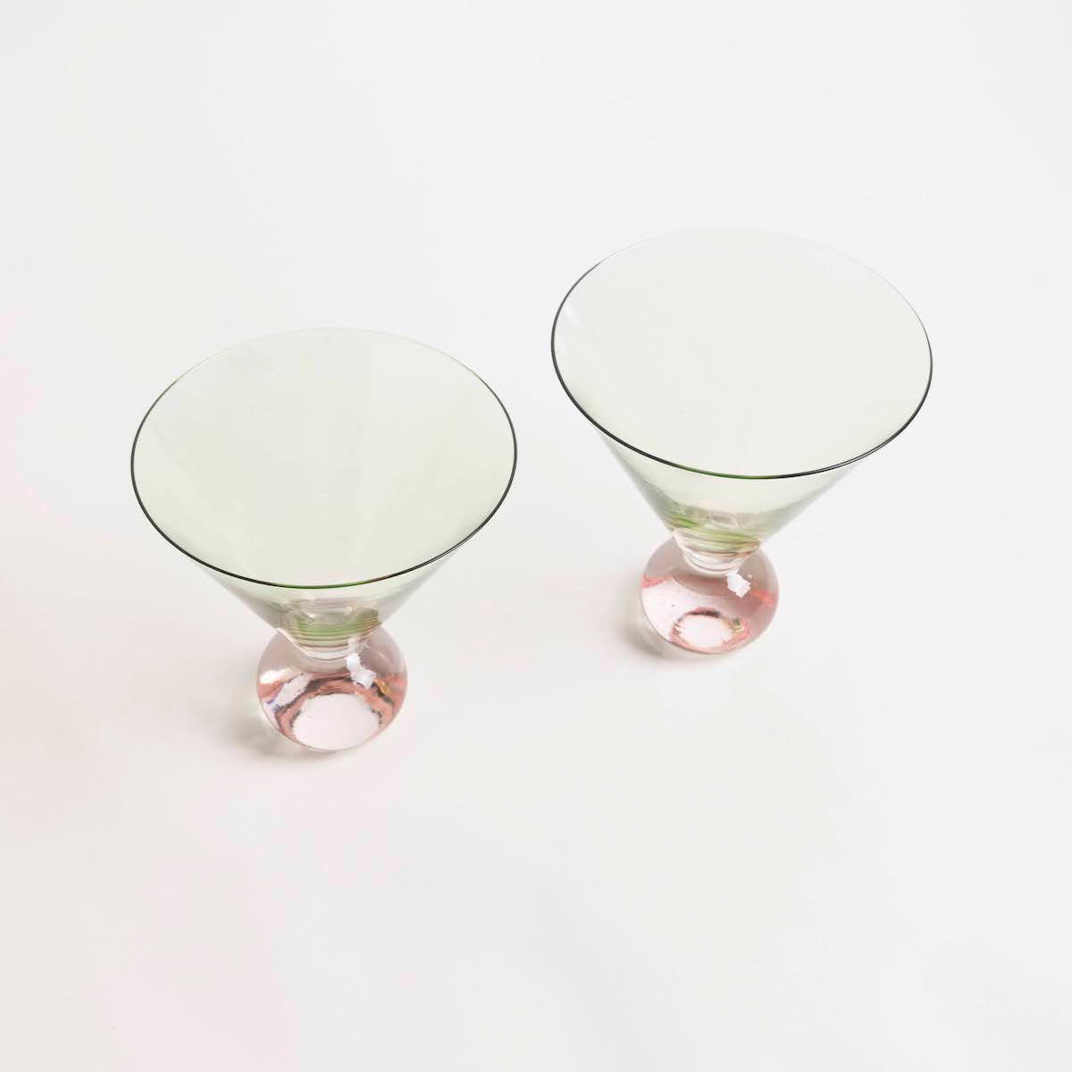 Two Tone Martini Glass - P I C N I C