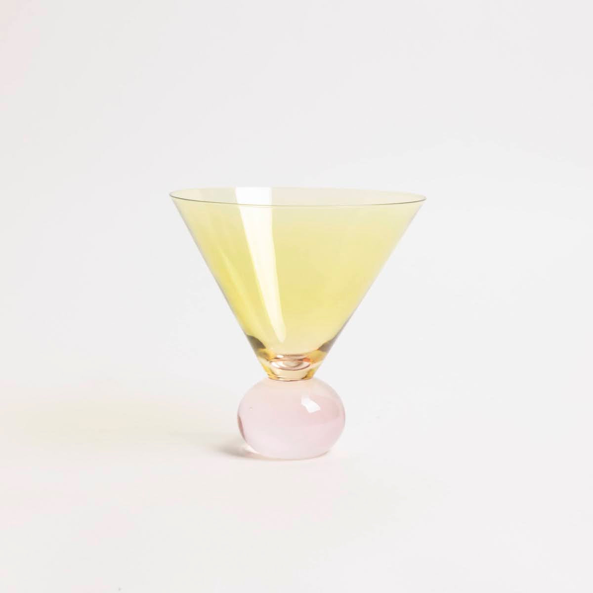 Two Tone Martini Glass - P I C N I C