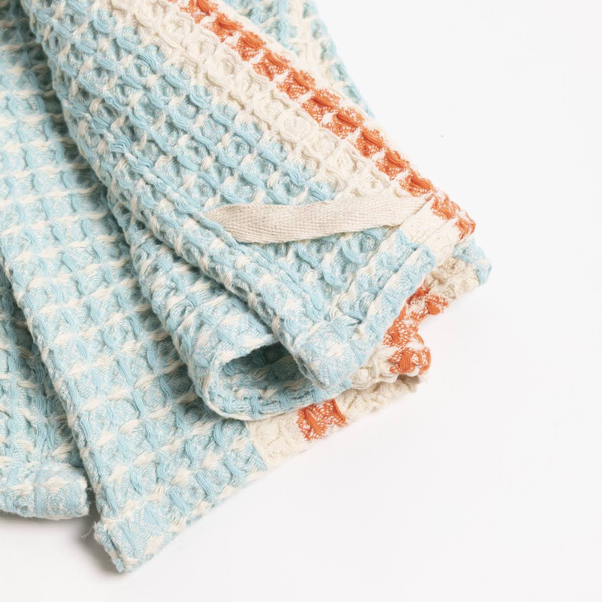 Colorburst Woven Cotton Waffle Weave Tea Towel - P I C N I C