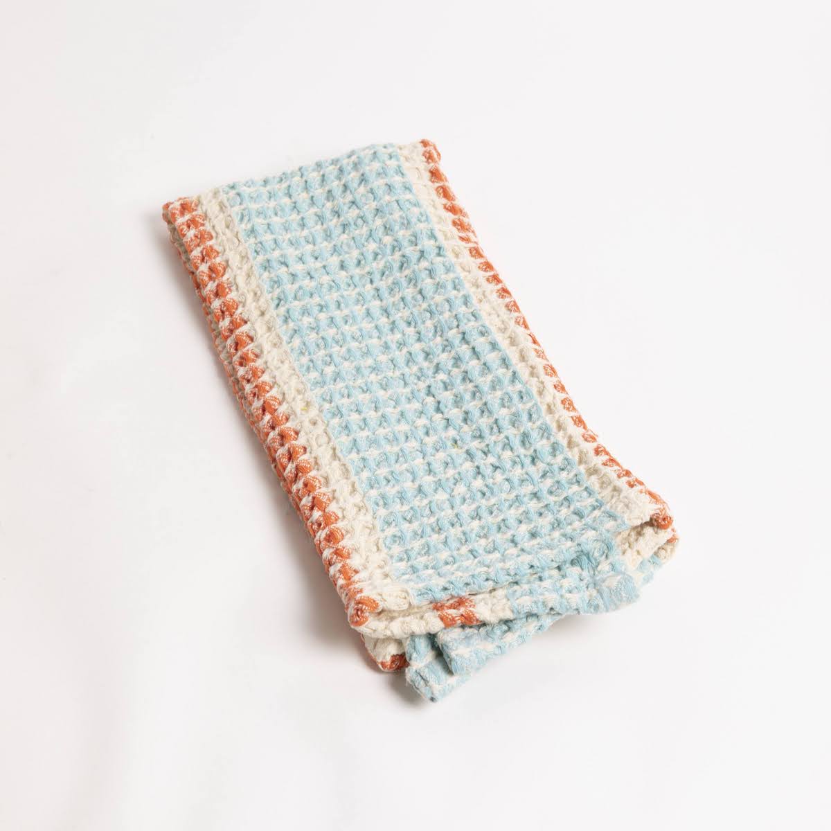 Colorburst Woven Cotton Waffle Weave Tea Towel - P I C N I C