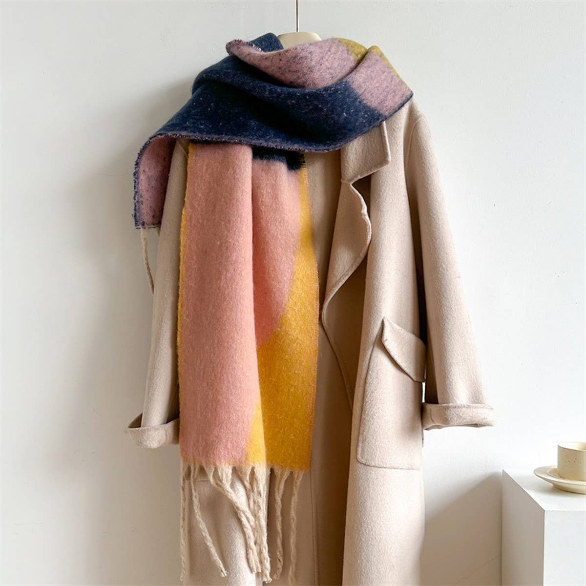 Geo Color Block Scarf - P I C N I C 