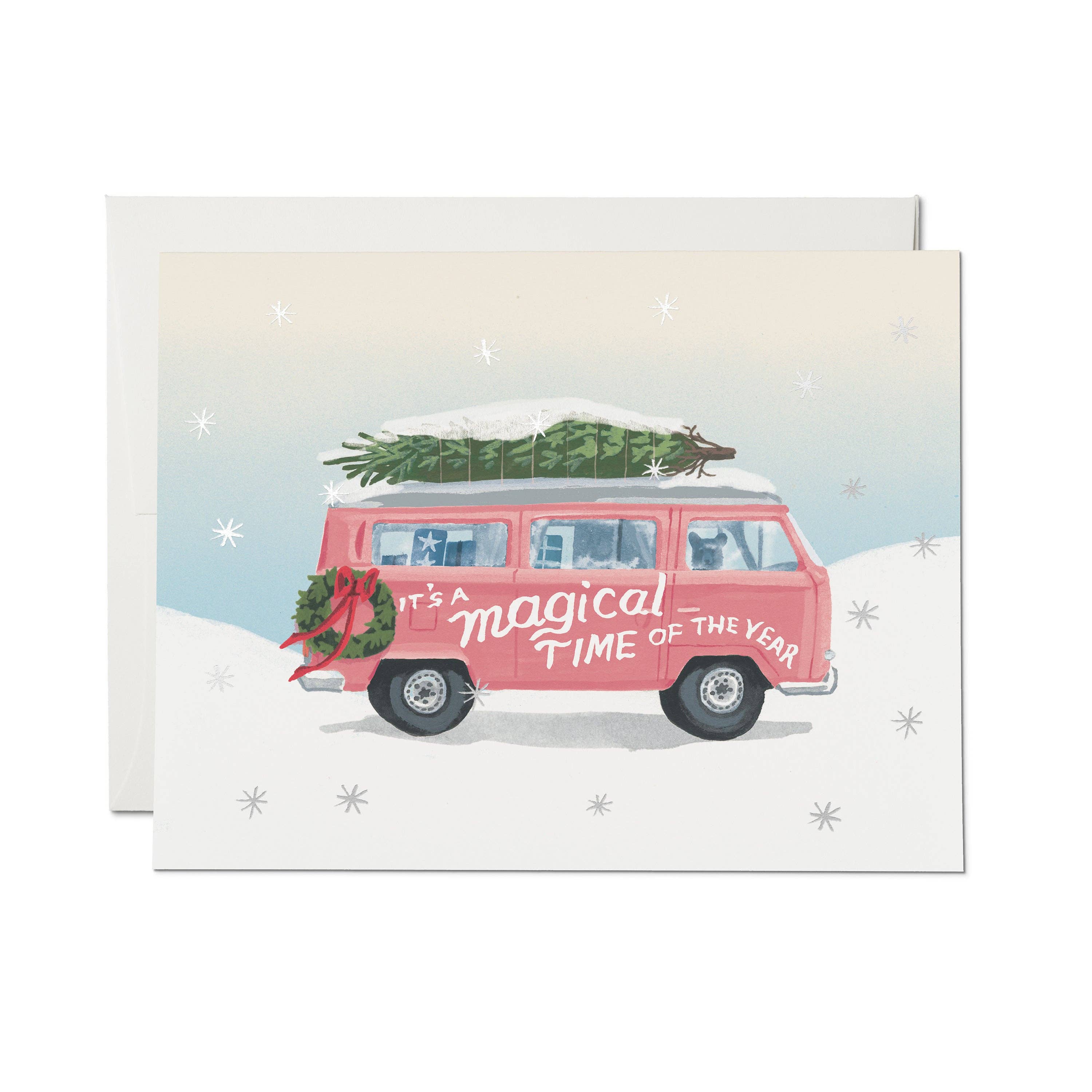 Magical Time of the Year holiday greeting card - P I C N I C 