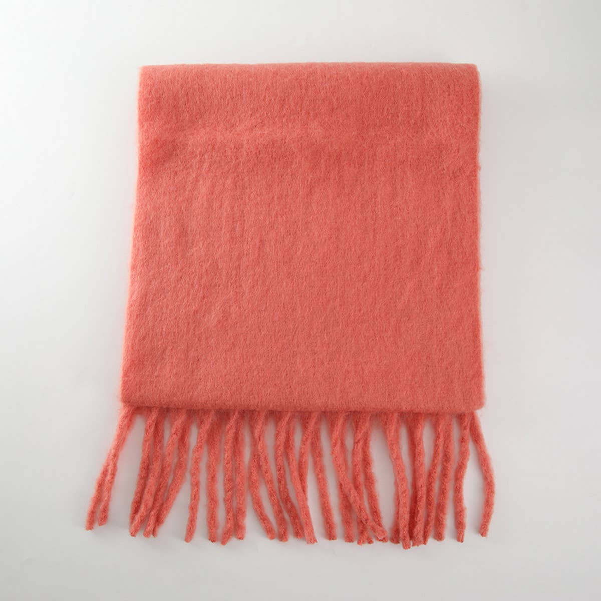 Solid Bright Cozy Winter Wraparound Scarf - P I C N I C 