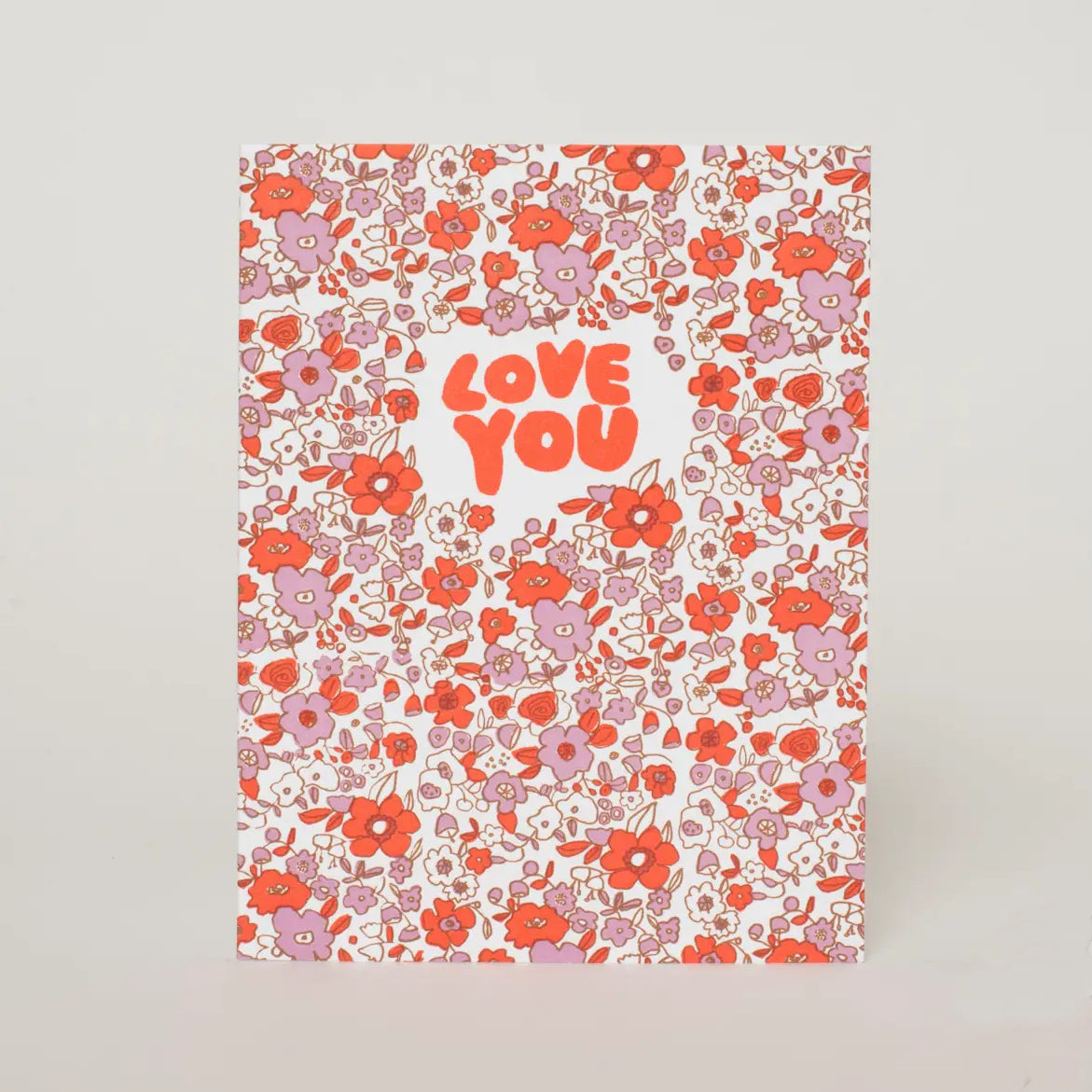 Love You Calico Card - P I C N I C 