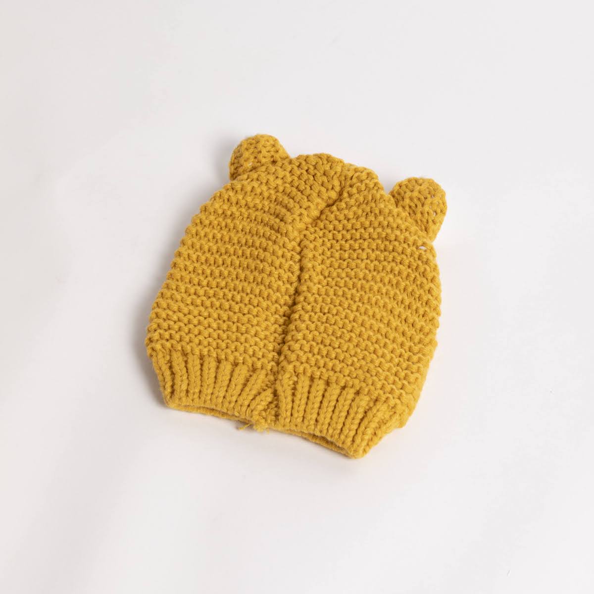 Teddy Bear Ears Knit Hat - P I C N I C 