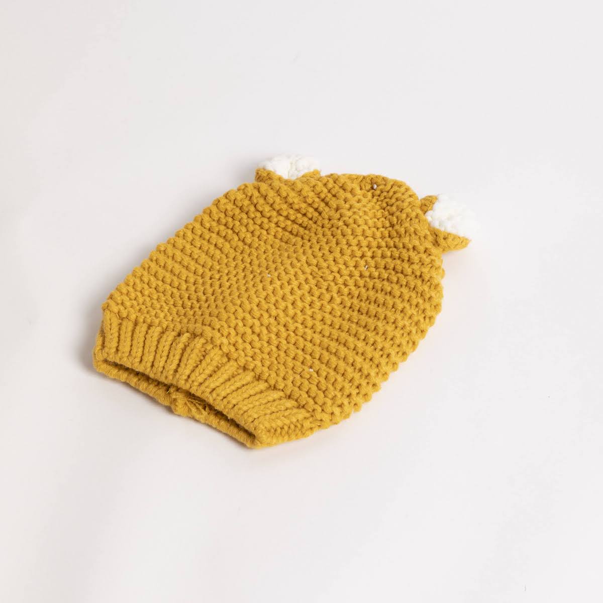 Teddy Bear Ears Knit Hat - P I C N I C 