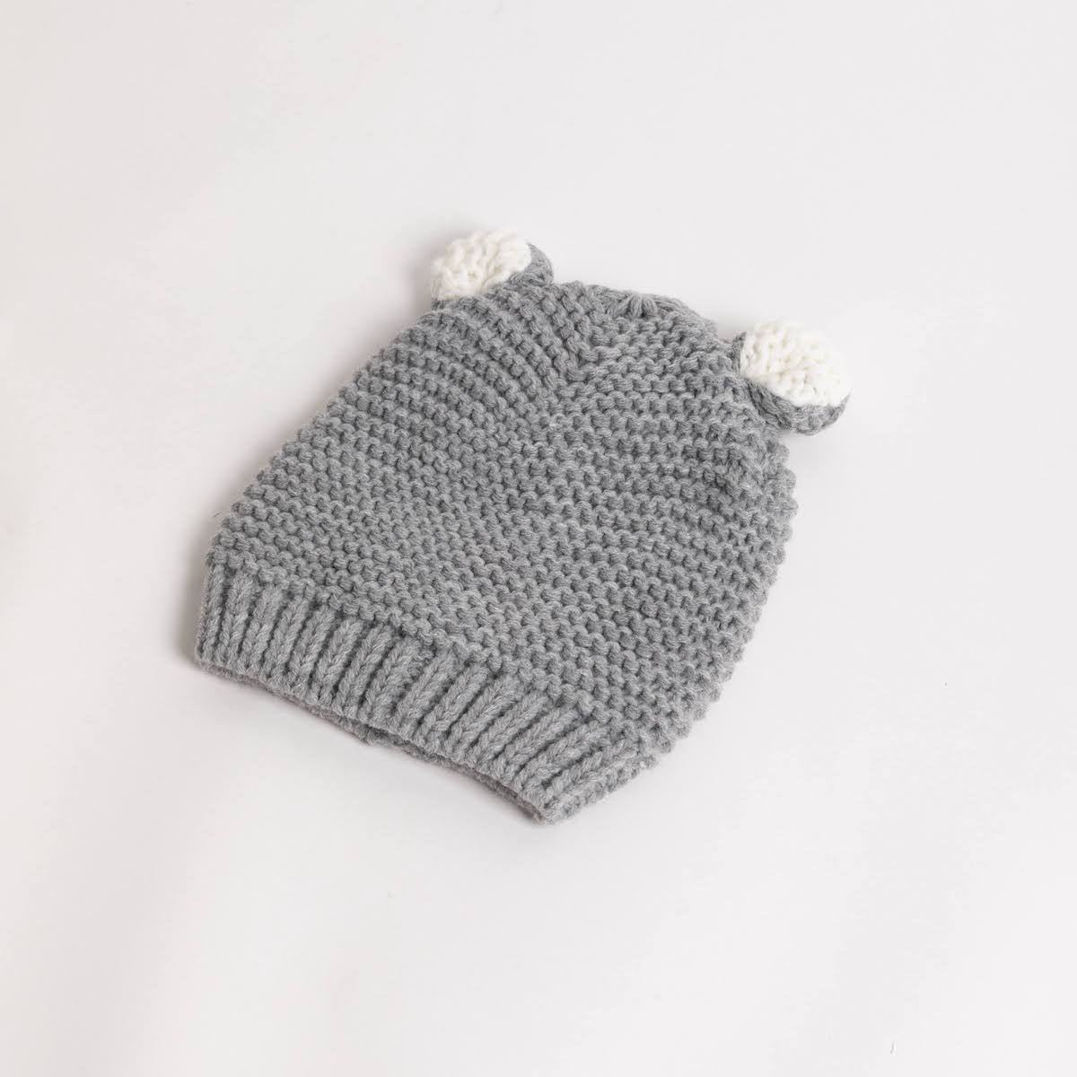 Teddy Bear Ears Knit Hat - P I C N I C 