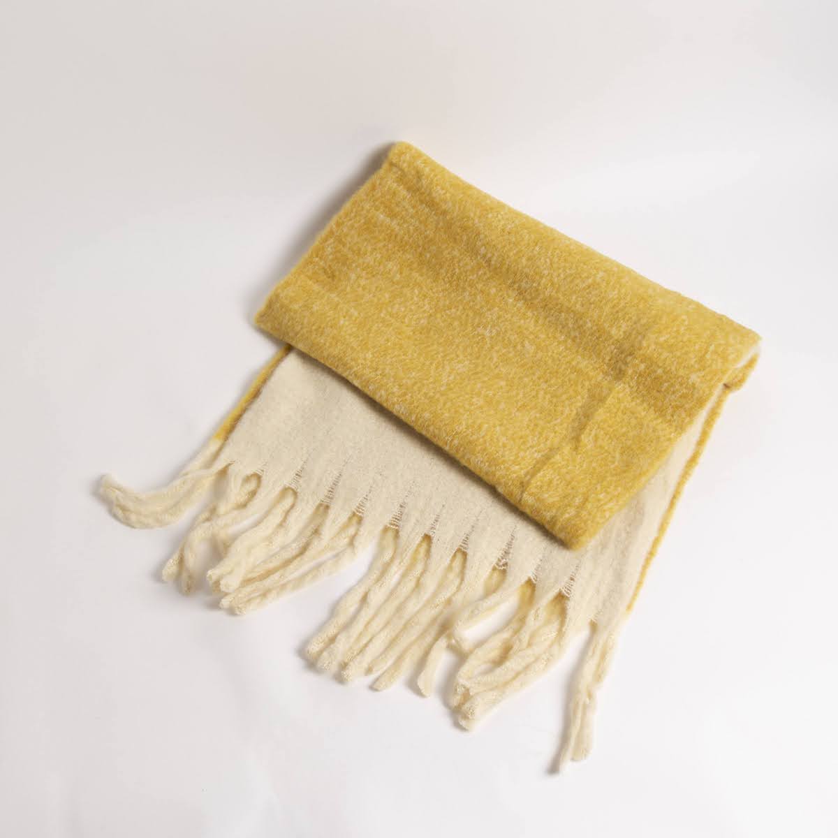 Two-Tone Mohair Scarf - P I C N I C 