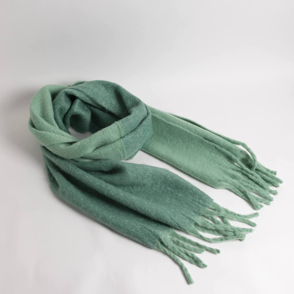 Two-Tone Mohair Scarf - P I C N I C 