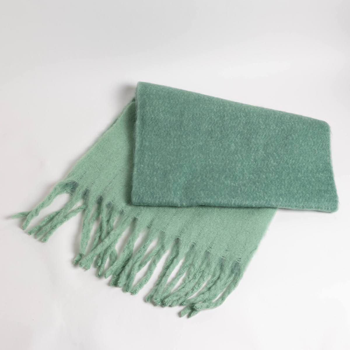 Two-Tone Mohair Scarf - P I C N I C 