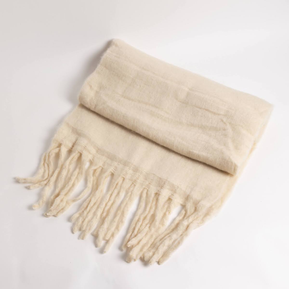 Solid Bright Cozy Winter Wraparound Scarf - P I C N I C 