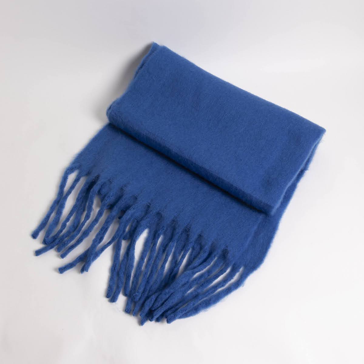 Solid Bright Cozy Winter Wraparound Scarf - P I C N I C 