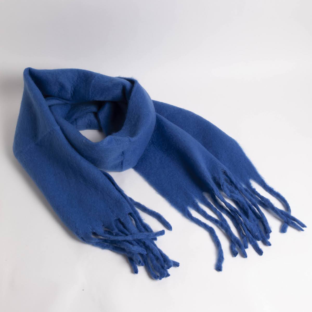 Solid Bright Cozy Winter Wraparound Scarf - P I C N I C 