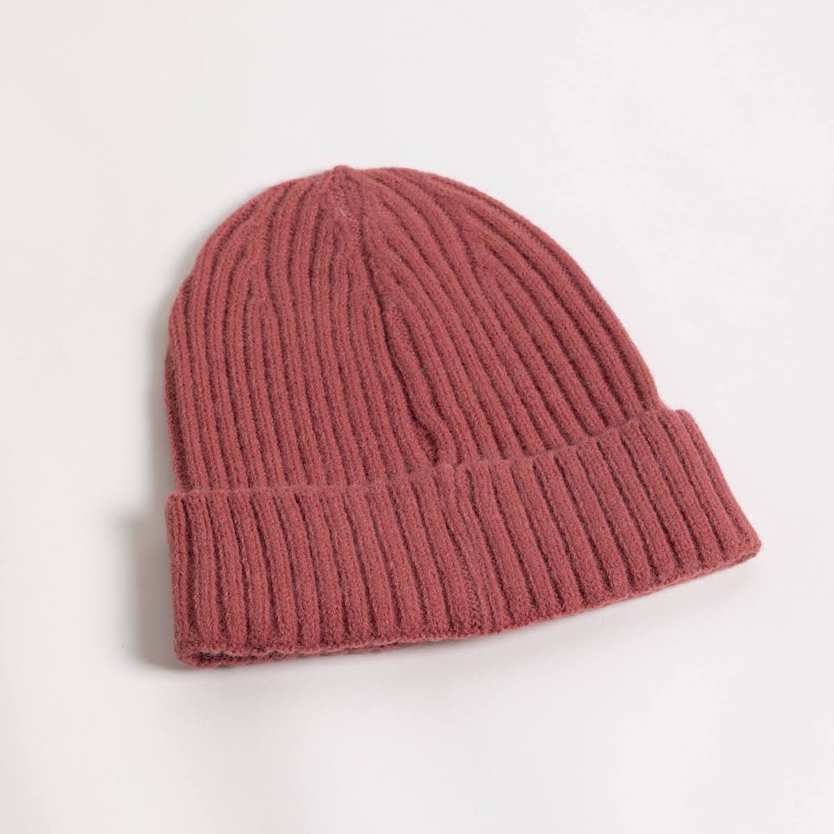 Solid Ribbed Cuff Beanie - P I C N I C 