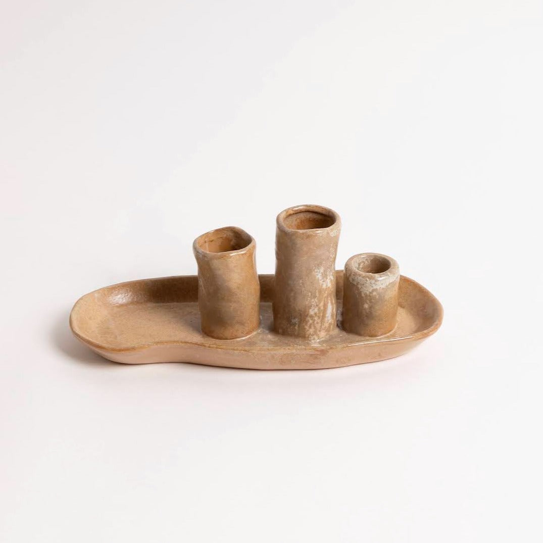 Terre Taper Candle Holder and Bud Vase - P I C N I C 