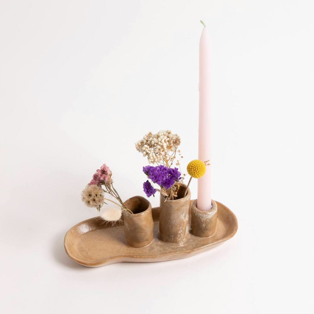 Terre Taper Candle Holder and Bud Vase - P I C N I C 