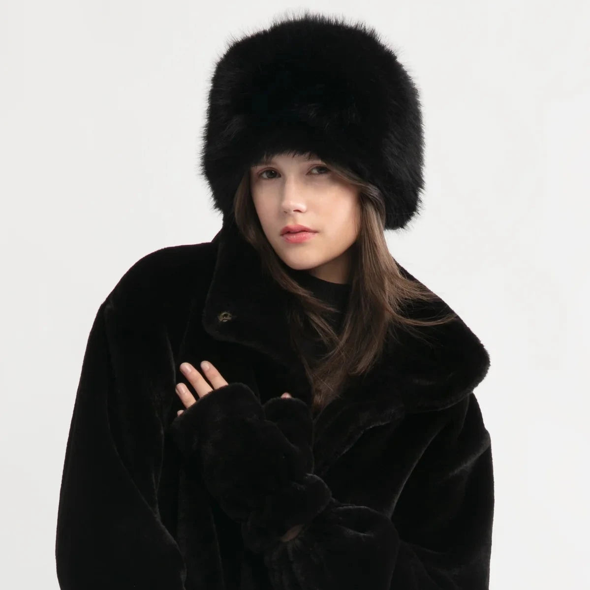 Classic Russian Faux Fur Hat - P I C N I C 