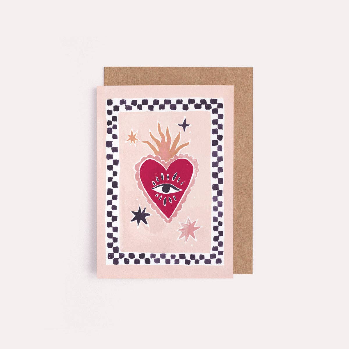 Sacred Heart Mini Greeting Card - P I C N I C