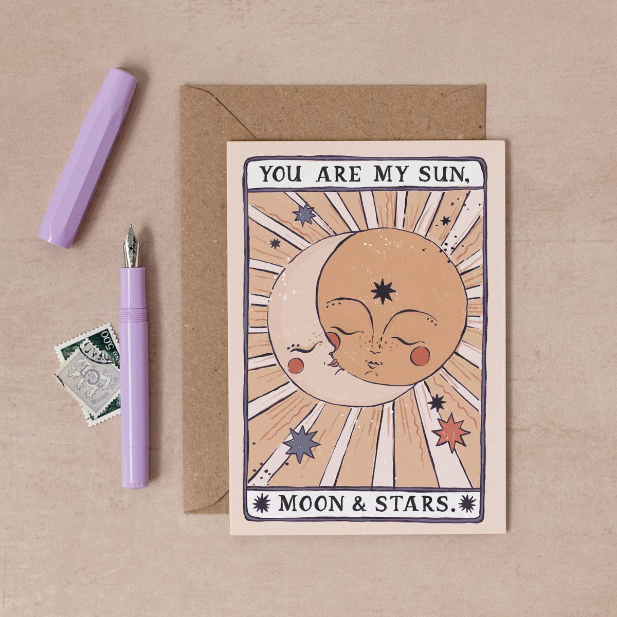 Sun, Moon & Stars Card - P I C N I C