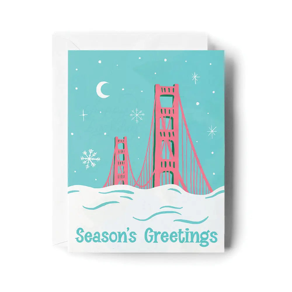 Golden Gate Bridge Seasons Greetings Card Box Set - P I C N I C 