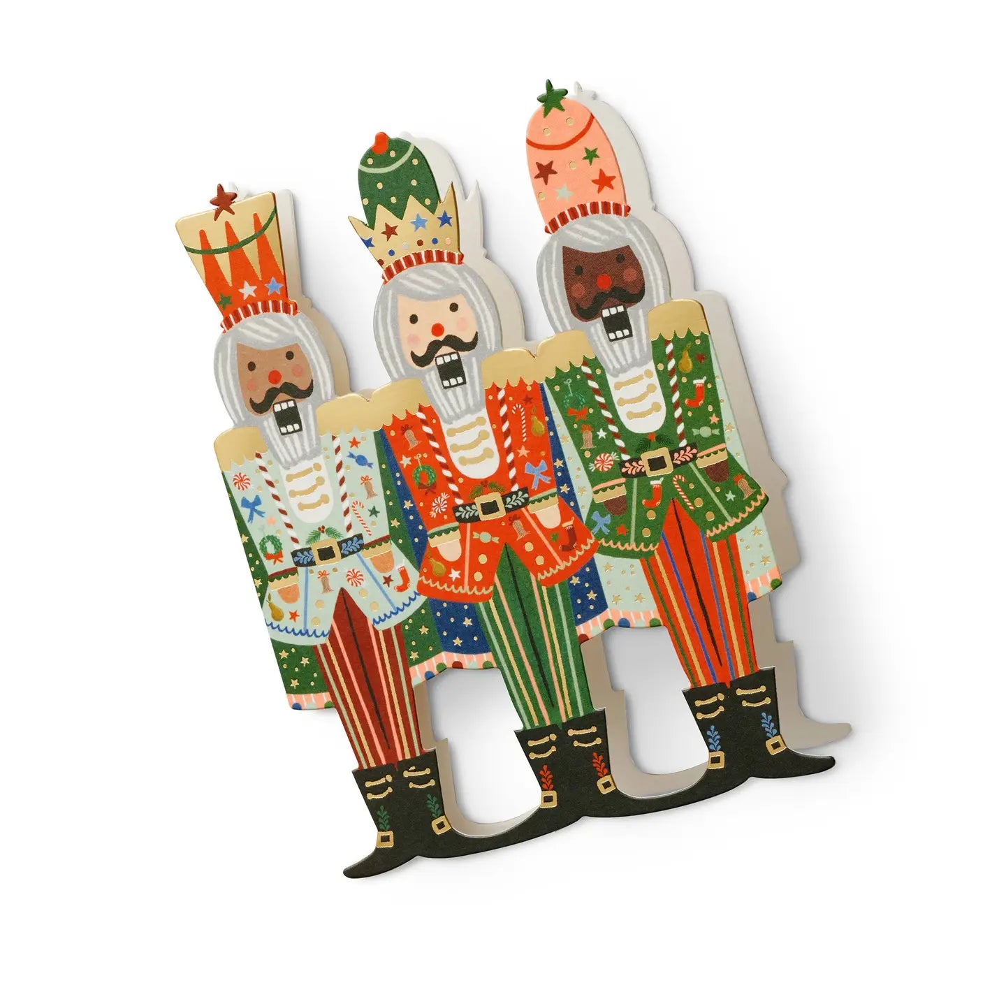 Nutcracker Brigade Die Cut Card - P I C N I C 