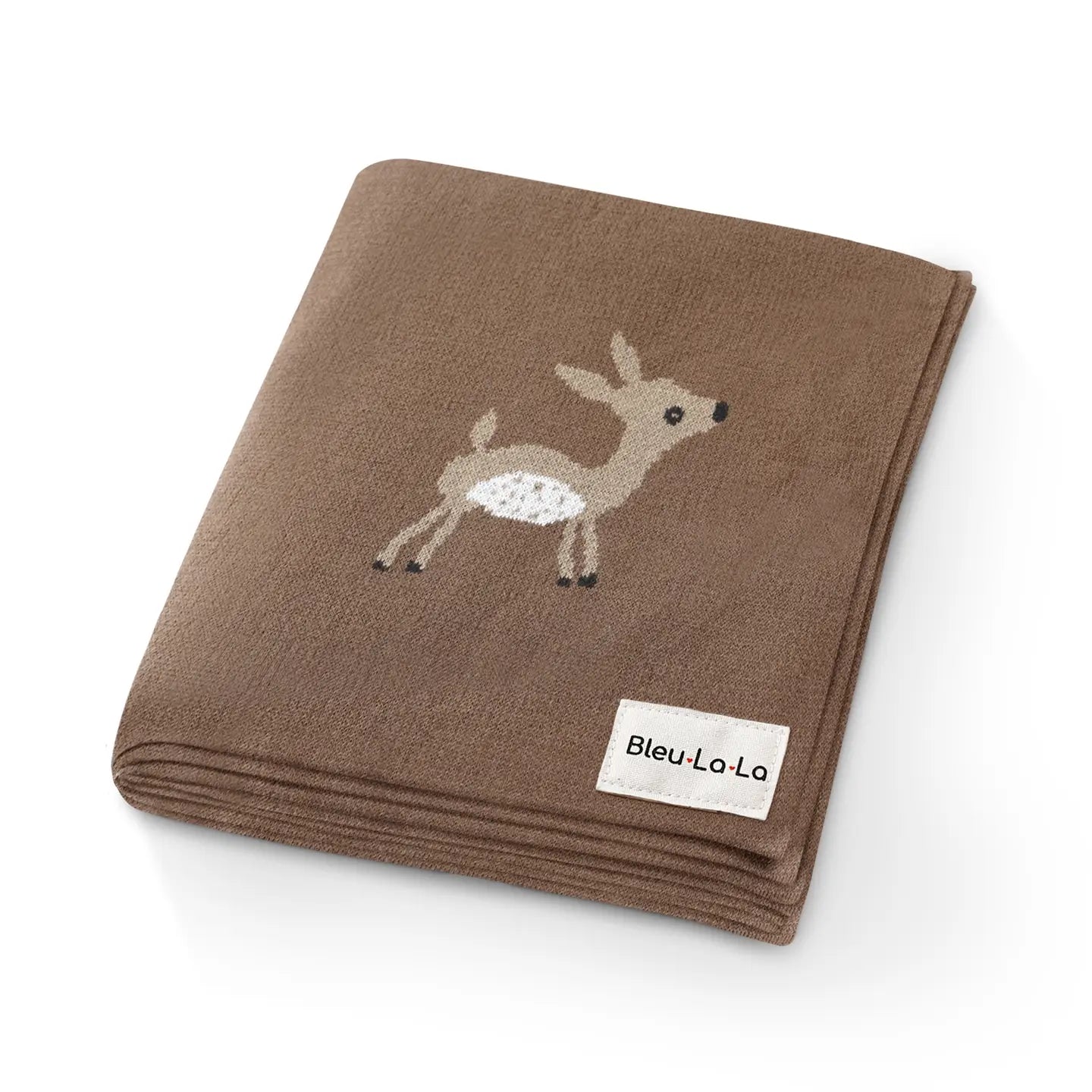 Deer Cotton Receiving Swaddle Baby Blanket - P I C N I C