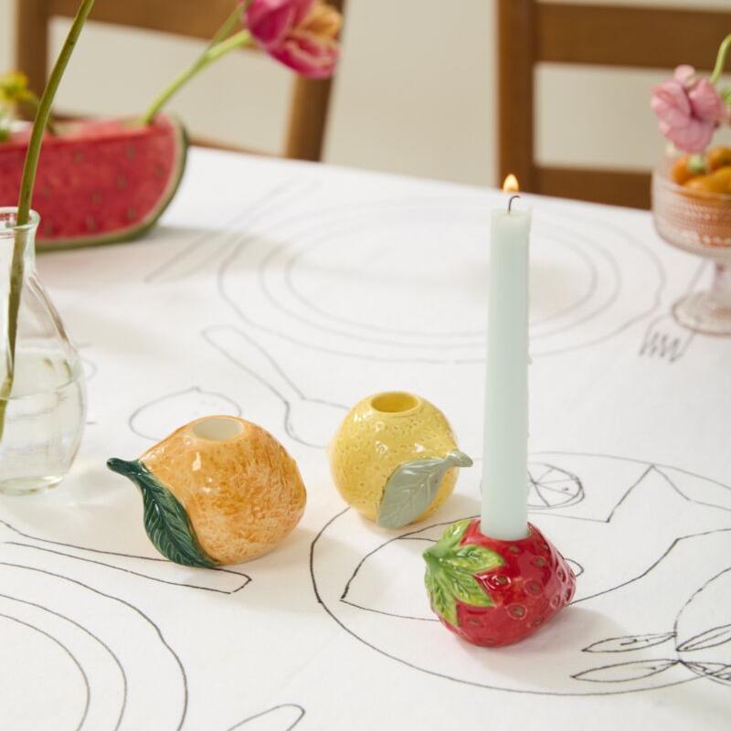 Tutti Frutti Taper Candle Holder - P I C N I C 