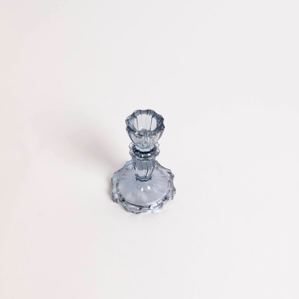 Baroque Glass Candlestick Holder - P I C N I C 