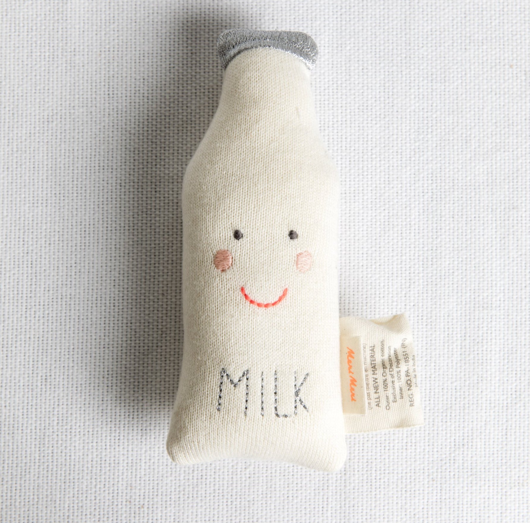 Milk Bottle Baby Rattle – P I C N I C